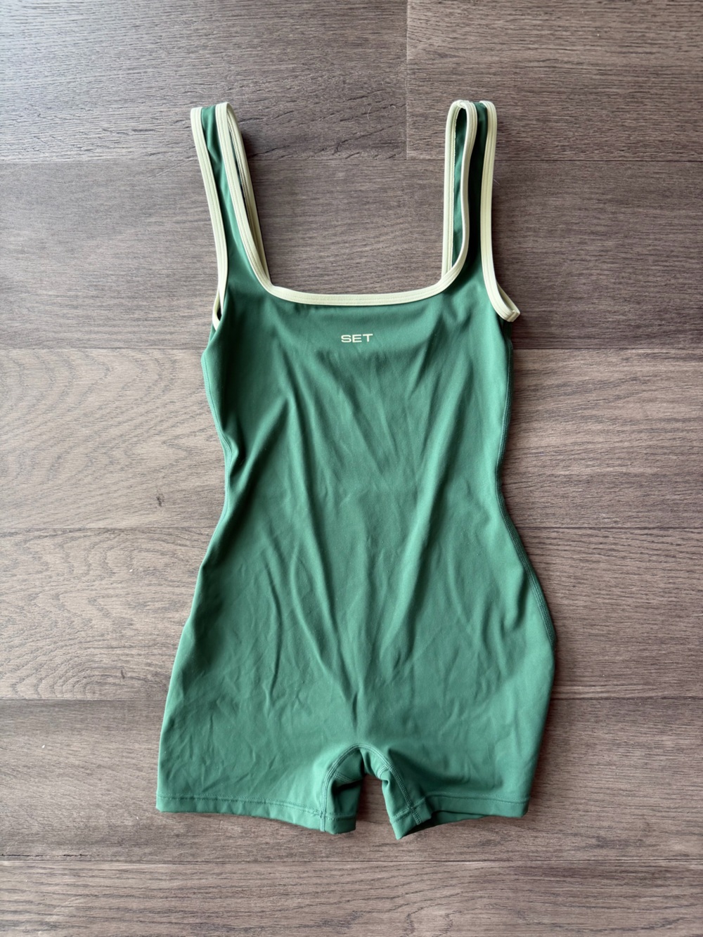 SET Active Sporty Square Shortysuit - Lawn - Picture 3 of 6